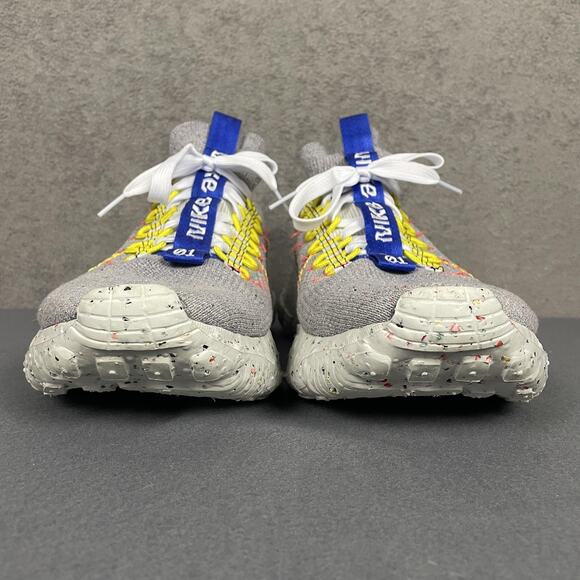 Nike Space Hippie 01 Shoes Mens Size 14 Gray Blue Crater Foam Flyknit Sneakers - Picture 3 of 12